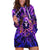 Sunflower Skull Hoodie Dress The Good Girl In Me Got Tired Of The Bullshit - Wonder Print Shop