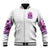 Rose Skull Baseball Jacket Queen Skull - Wonder Print Shop