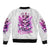 Rose Skull Bomber Jacket Queen Skull - Wonder Print Shop