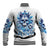 Rose Skull Baseball Jacket King Skull - Wonder Print Shop