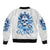 Rose Skull Bomber Jacket King Skull - Wonder Print Shop