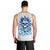 Rose Skull Men Tank Top King Skull - Wonder Print Shop