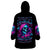 Witch Skull Wearable Blanket Hoodie The Good Girl In Me Got Tired Of The Bullshit - Wonder Print Shop