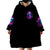 Witch Skull Wearable Blanket Hoodie The Good Girl In Me Got Tired Of The Bullshit - Wonder Print Shop