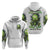 Thunder Skull Zip Hoodie The Demon Hide Under Your Bed Mine Hide Inside My Head