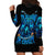 Witch Skull Hoodie Dress Stranger Think I'm Quiet My Best Friends Know I'm Crazy - Wonder Print Shop