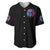 Rose SKull Baseball Jersey Sorry Honey Sarcasm Falls Out Of My Mouth Just Like Stupid Fall From Your - Wonder Print Shop