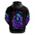 Witch Skull Zip Hoodie I Hold A Beast An Angel And Crazy Lady In Me