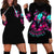 Rose Skull Hoodie Dress I'm Not Anti-Social I'm Just Not User Friendly - Wonder Print Shop