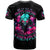 Rose Skull T Shirt I'm Not Anti-Social I'm Just Not User Friendly