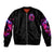 Witch Skull Bomber Jacket I'm Not Anti-Social I'm Just Not User Friendly - Wonder Print Shop