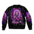 Rose Skull Bomber Jacket DILLIGAG - Wonder Print Shop