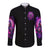 Rose Skull Long Sleeve Button Shirt DILLIGAG - Wonder Print Shop