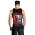 Evil Angel Skull Men Tank Top Fuck It All And Let My Demons Out To Play - Wonder Print Shop