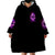 Witch Skull Wearable Blanket Hoodie The Good Girl In Me Got Tired Of The Bullshit