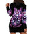 Queen Skull Hoodie Dress Yes I'm A Bitch But Not Yours - Wonder Print Shop