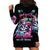 Couple Skull Hoodie Dress In One Life Time You Will Love Many Time But One Love - Wonder Print Shop