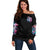 Couple Skull Off Shoulder Sweater In One Life Time You Will Love Many Time But One Love - Wonder Print Shop