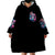 Couple Skull Wearable Blanket Hoodie In One Life Time You Will Love Many Time But One Love