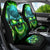 Flame Skull Car Seat Cover I'm Never Alone My Demons Are Wit Me 24/7 - Wonder Print Shop