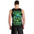 Flame Skull Men Tank Top I'm Never Alone My Demons Are Wit Me 24/7 - Wonder Print Shop