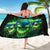 Flame Skull Sarong I'm Never Alone My Demons Are Wit Me 24/7 - Wonder Print Shop