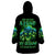 Flame Skull Wearable Blanket Hoodie I'm Never Alone My Demons Are Wit Me 24/7