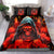 Rose Skull Bedding Set Iam Sweet Girl But If You Piss Me Off - Wonder Print Shop