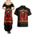 Rose Skull Couples Matching Summer Maxi Dress and Hawaiian Shirt Iam Sweet Girl But If You Piss Me Off - Wonder Print Shop