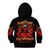 Rose Skull Kid Hoodie Iam Sweet Girl But If You Piss Me Off - Wonder Print Shop