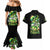 Irish Skull Couples Matching Mermaid Dress and Hawaiian Shirt Drink Up Bitches - Wonder Print Shop