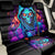 Rose Skull Back Car Seat Cover Just So We Are Clear I'm Not Afraid Of You - Wonder Print Shop