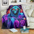 Rose Skull Blanket Just So We Are Clear I'm Not Afraid Of You