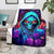 Rose Skull Blanket Just So We Are Clear I'm Not Afraid Of You