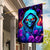 Rose Skull Garden Flag Just So We Are Clear I'm Not Afraid Of You - Wonder Print Shop