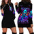 Rose Skull Hoodie Dress Just So We Are Clear I'm Not Afraid Of You - Wonder Print Shop