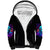 Rose Skull Sherpa Hoodie Just So We Are Clear I'm Not Afraid Of You - Wonder Print Shop