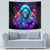 Rose Skull Tapestry Just So We Are Clear I'm Not Afraid Of You