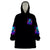 Rose Skull Wearable Blanket Hoodie Just So We Are Clear I'm Not Afraid Of You