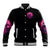 Rose Skull Baseball Jacket Stuck Between IDK IDC And IDGAF - Wonder Print Shop