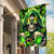 Irish Skull Garden Flag The Devil Whispered To Me I'm Coming For You - Wonder Print Shop