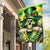 Irish Skull Garden Flag The Devil Whispered To Me I'm Coming For You - Wonder Print Shop