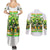 Irish Skull Couples Matching Summer Maxi Dress and Long Sleeve Button Shirt I Whisper Back Bring Beer - Wonder Print Shop