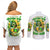 Irish Skull Couples Matching Off Shoulder Short Dress and Long Sleeve Button Shirt To Wash Down Another Beer To Wash Down This Beer - Wonder Print Shop