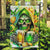 Irish Skull Garden Flag To Wash Down Another Beer To Wash Down This Beer - Wonder Print Shop