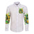 Irish Skull Long Sleeve Button Shirt To Wash Down Another Beer To Wash Down This Beer - Wonder Print Shop