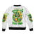 Irish Skull Sleeve Zip Bomber Jacket To Wash Down Another Beer To Wash Down This Beer - Wonder Print Shop