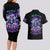 Fairy Skull Couples Matching Long Sleeve Bodycon Dress and Hawaiian Shirt Bitch I'm Not A Princess I'm The Fucking Queen - Wonder Print Shop