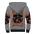 Witch Skull Sherpa Hoodie A Wee Bit Wicked - Wonder Print Shop