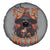 Witch Skull Spare Tire Cover A Wee Bit Wicked - Wonder Print Shop